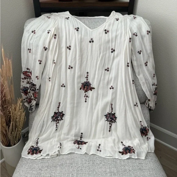 Free people white mini dress​​​​​​ - Picture 3 of 6